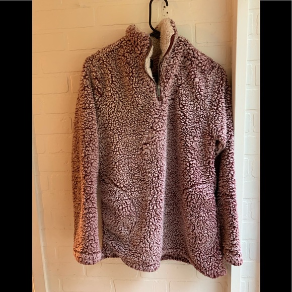 Quarter zip Sherpa jacket - Picture 1 of 1